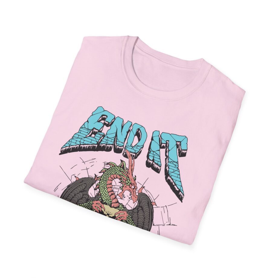 End It Dragon Skull Unisex Softstyle T-Shirt