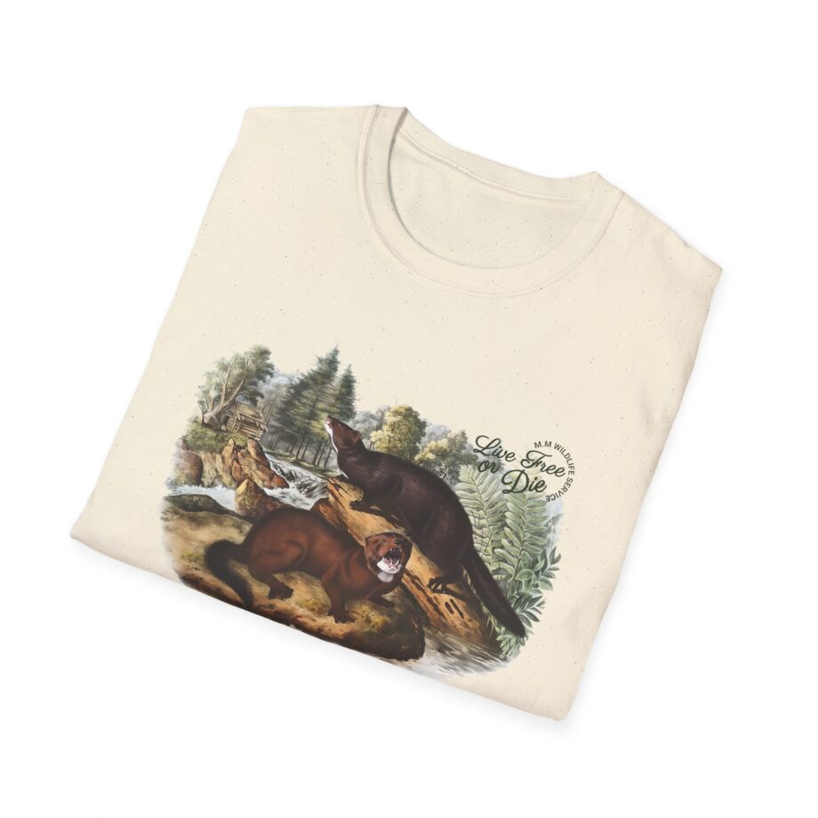 Live Free or Die in Mogul Hampshire Unisex Softstyle T-shirt