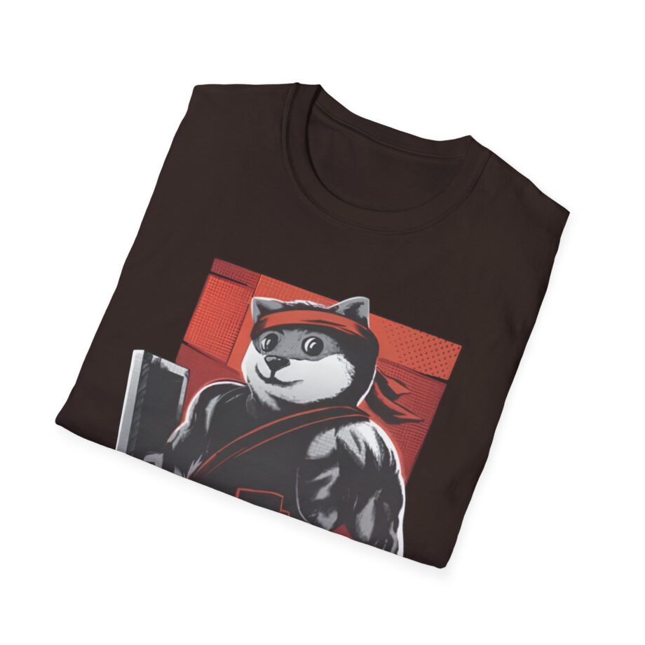 Gejmr Rambo Doge Unisex Softstyle T-shirt