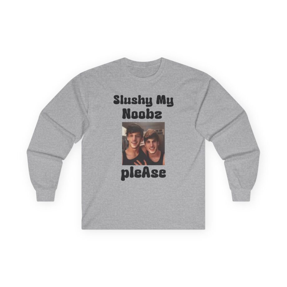 Slushy Noobz Martin and Hamzah Comedy Unisex Ultra Cotton Long Sleeve Tee