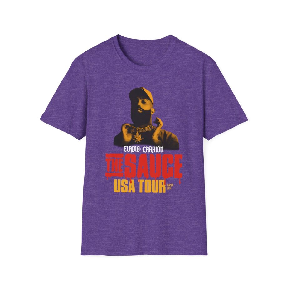 Eladio Carrion Sauce Boyz Usa Tour Unisex Softstyle T-Shirt
