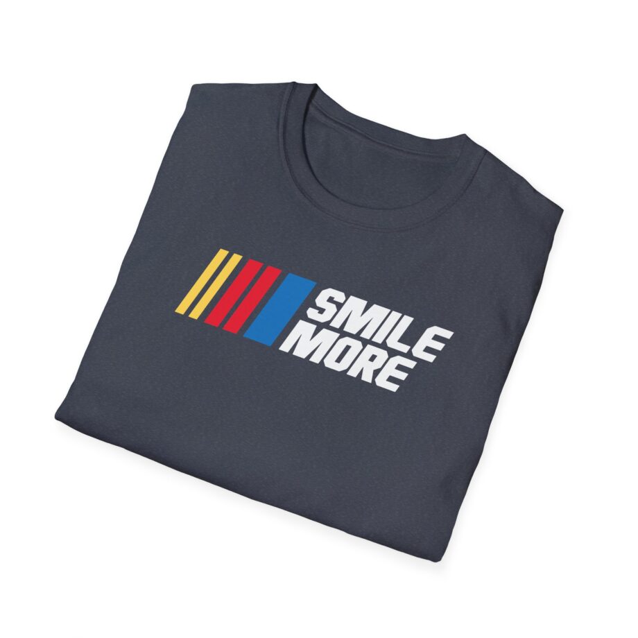 Roman Atwood Smile More Racing Unisex Softstyle T-shirt