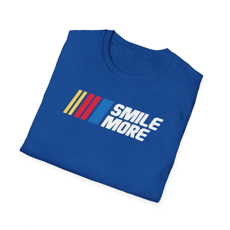 Roman Atwood Smile More Racing Unisex Softstyle T-shirt