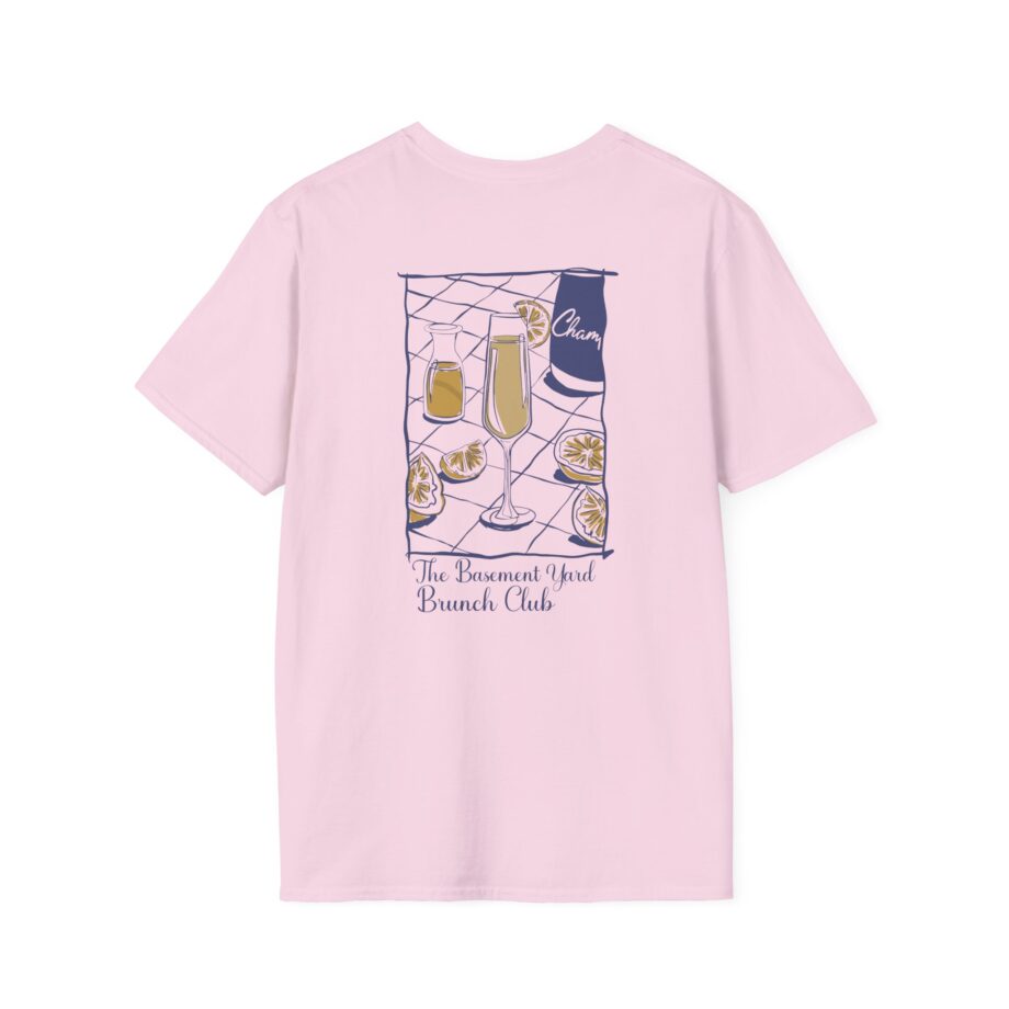 Basement Yard Mimosa Brunch Club Unisex Softstyle T-shirt