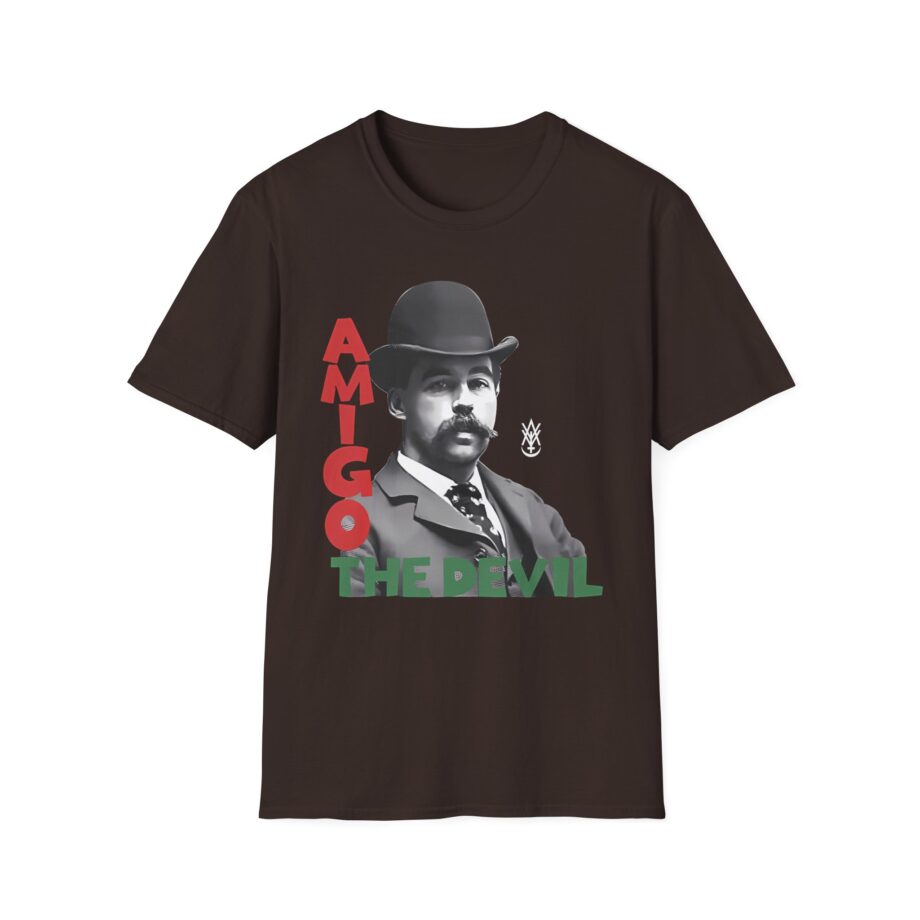Amigo the Devil Elvis Holmes Calling Unisex Softstyle T-shirt
