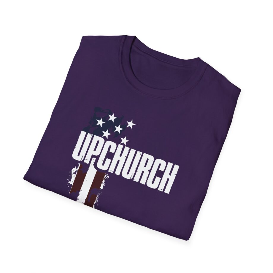 Upchurch Family American Flag Graphic Unisex Softstyle T-Shirt