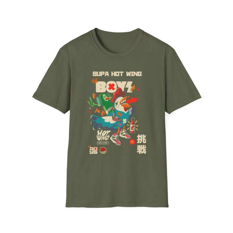Joshdub the Boys Hot Wings Challenge Unisex Softstyle T-shirt