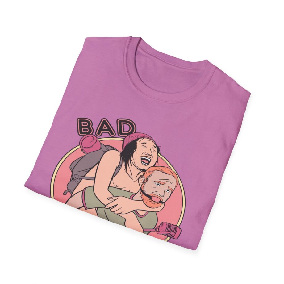 Andrew Santino Piggy Back Bad Friends Podcast Unisex Softstyle T-shirt