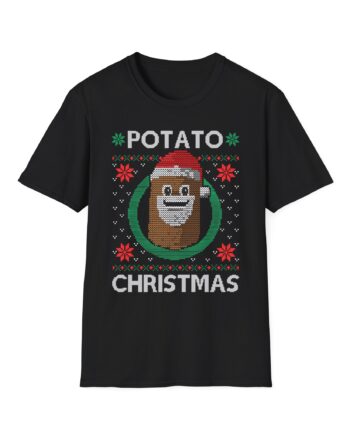 Luzu Potato Christmas Unisex Softstyle T-Shirt