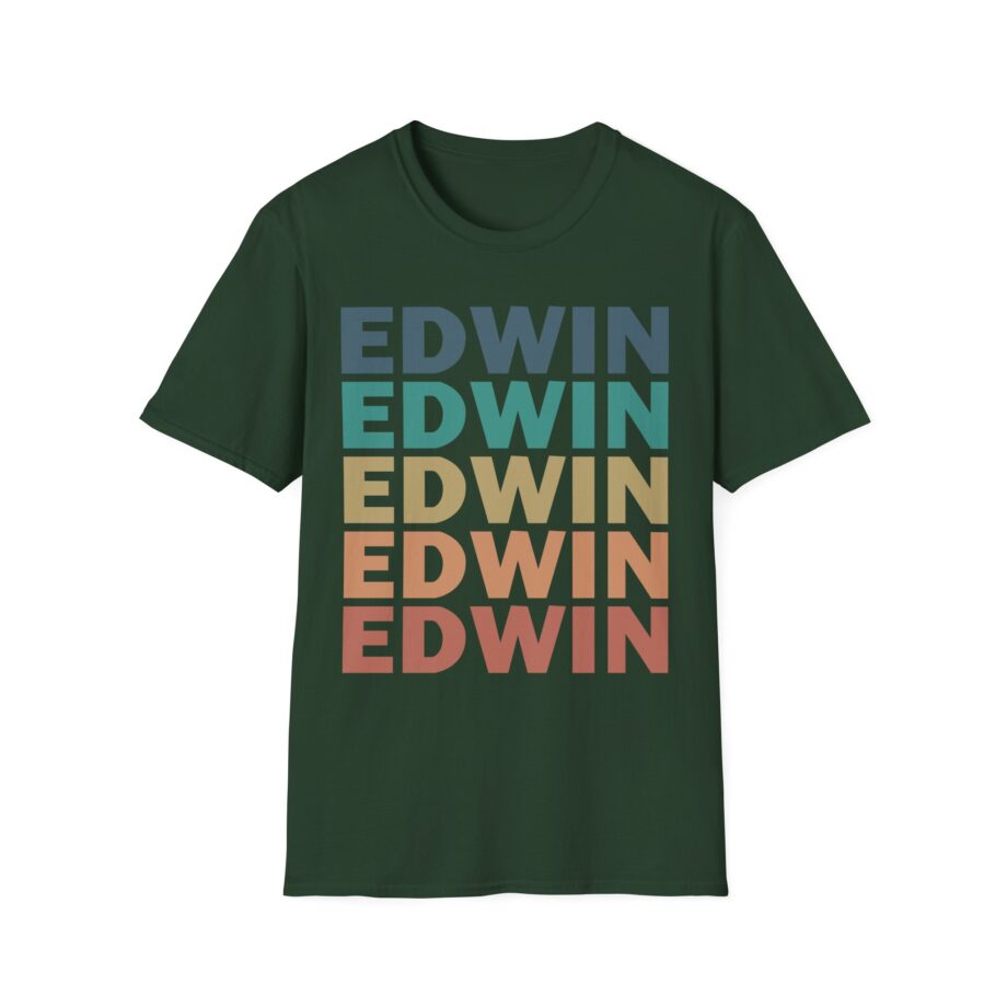 Edwin Rosen Retro Unisex Softstyle T-shirt