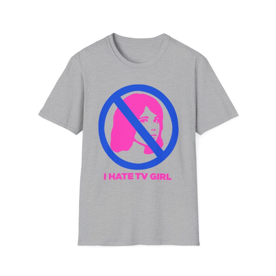 I Hate Tv Girl Unisex Softstyle T-shirt