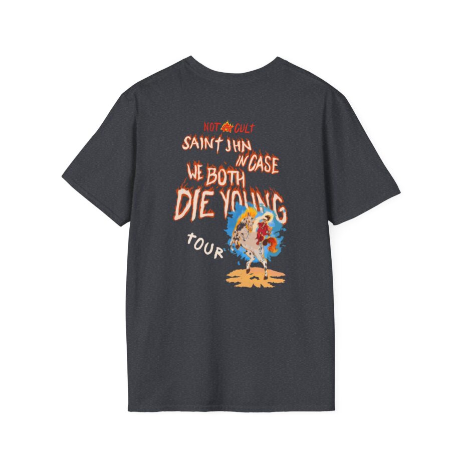 Saint Jhn Incase We Both Die Young World Tour Unisex Softstyle T-Shirt
