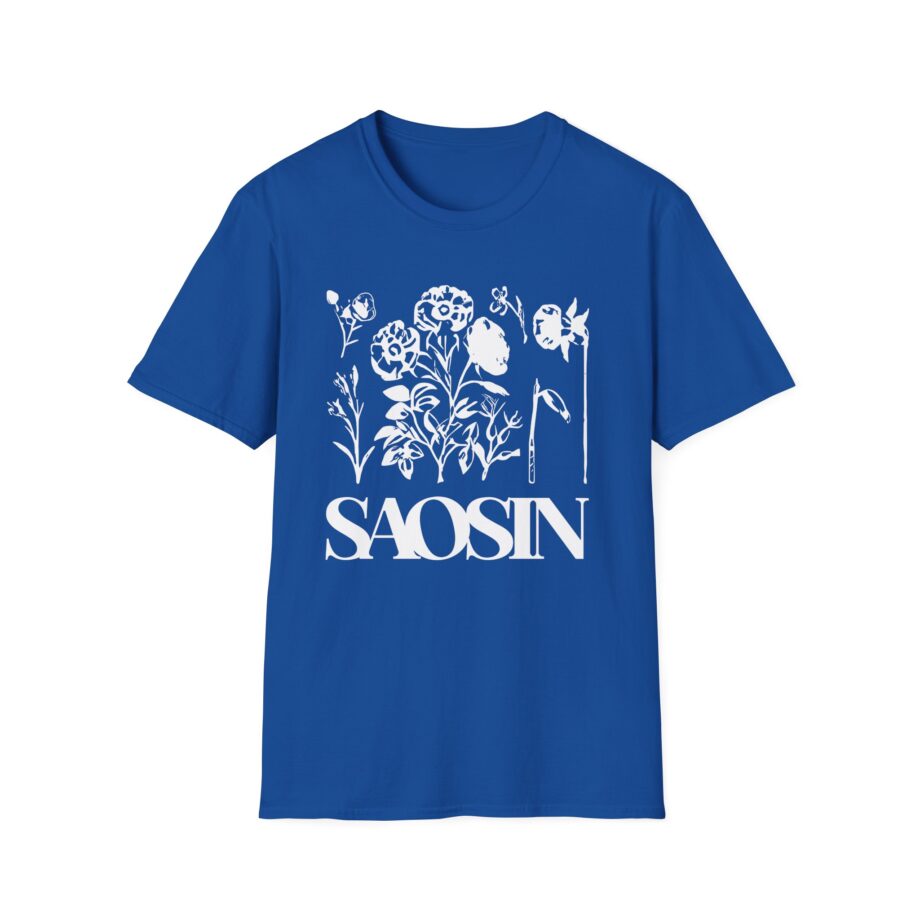 Saosin Flowers Unisex Softstyle T-Shirt