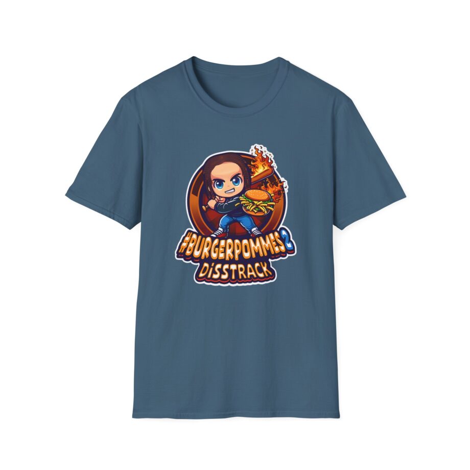 Burger Pommes  Unisex Softstyle T-Shirt