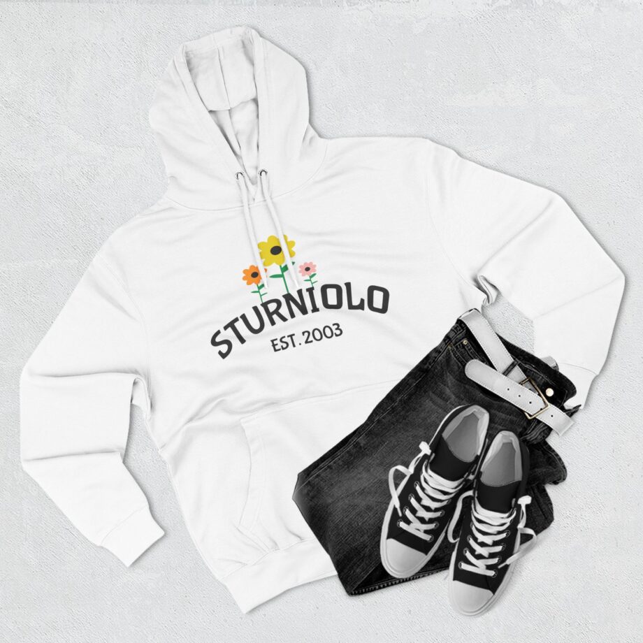 Sturniolo Flower Three-panel Fleece Hoodie