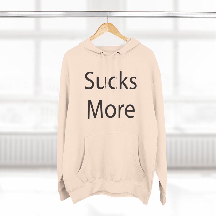 Hamzah Sucks More Tee Three-panel Fleece Hoodie