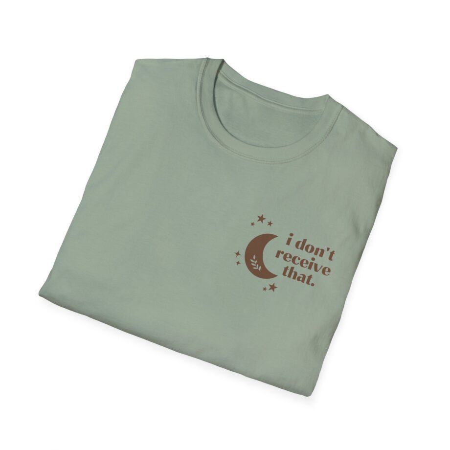 Elyse Myers I Don't Receive That Unisex Softstyle T-Shirt