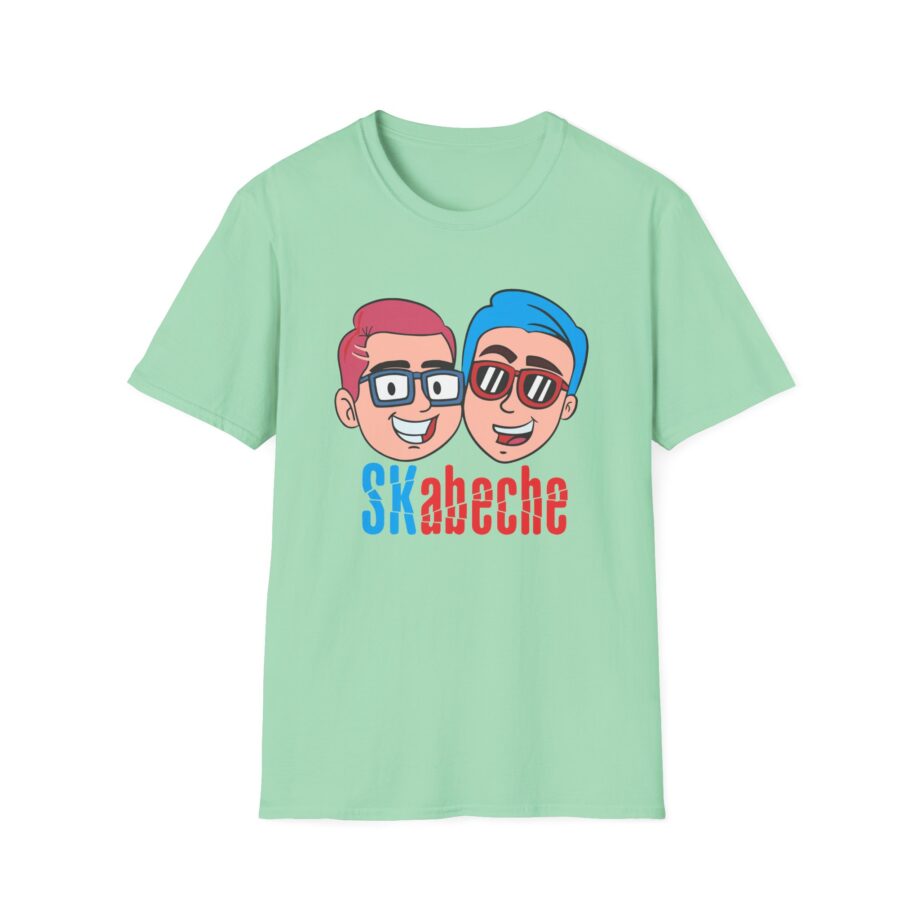 Playera Skabeche Sk Youtubers Unisex Softstyle T-Shirt