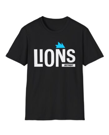 Ninja Detroit Lions Unisex Softstyle T-shirt