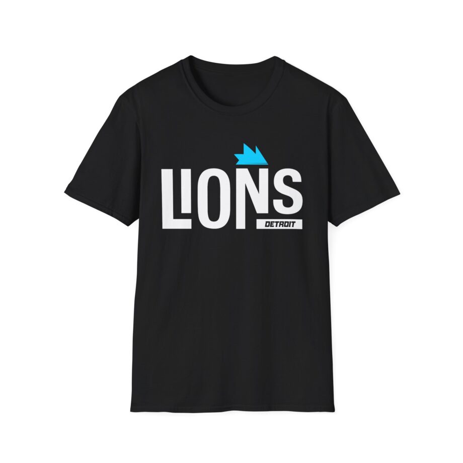 Ninja Detroit Lions Unisex Softstyle T-shirt