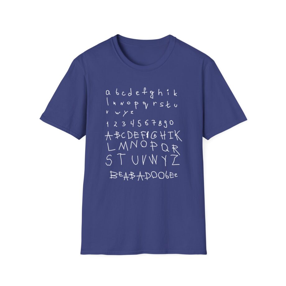 Beabadoobee Alphabet Unisex Softstyle T-Shirt