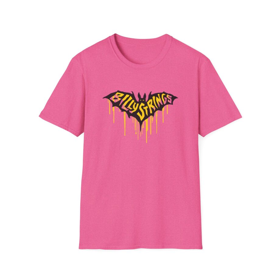 Billy Strings Austin Bat Tee (Attak / Casper Herselman) Unisex Softstyle T-Shirt
