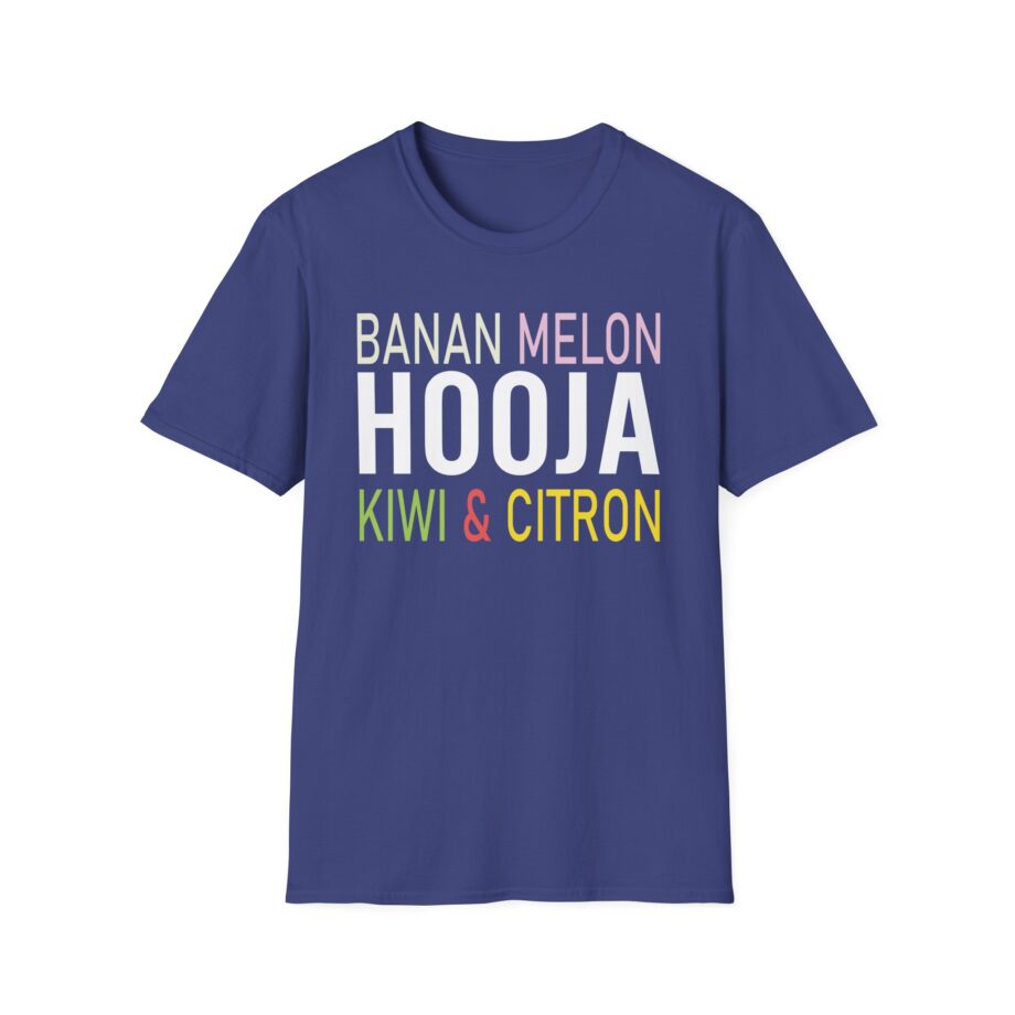Hooja Banan Melon Kiwi & Citron Unisex Softstyle T-shirt