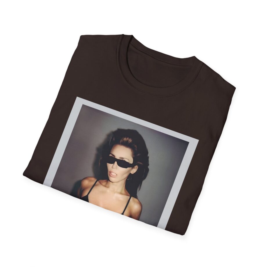 Miley Cyrus Polaroid Photo Unisex Softstyle T-Shirt