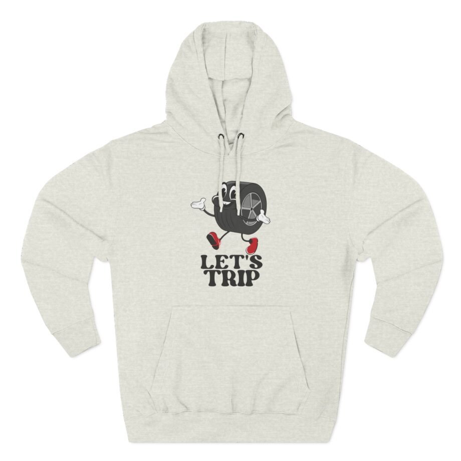 Sturniolo Triplets Lets Trip Wheelie Three-panel Fleece Hoodie