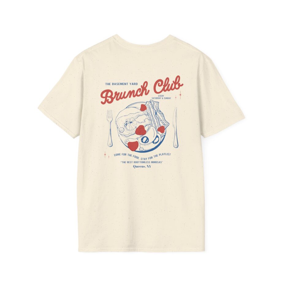 Basement Yard Brunch Club Diner Unisex Softstyle T-shirt