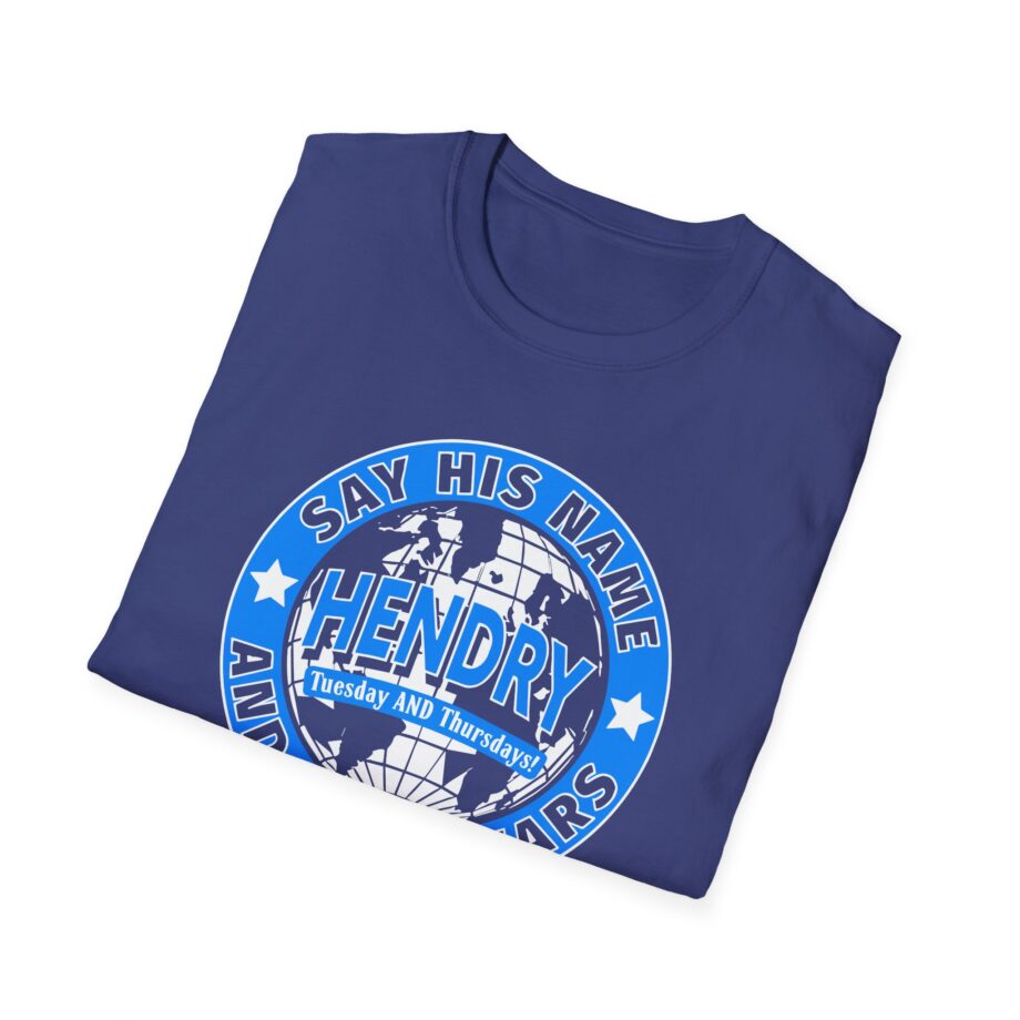 Say His Name Joe Hendry  Unisex Softstyle T-shirt
