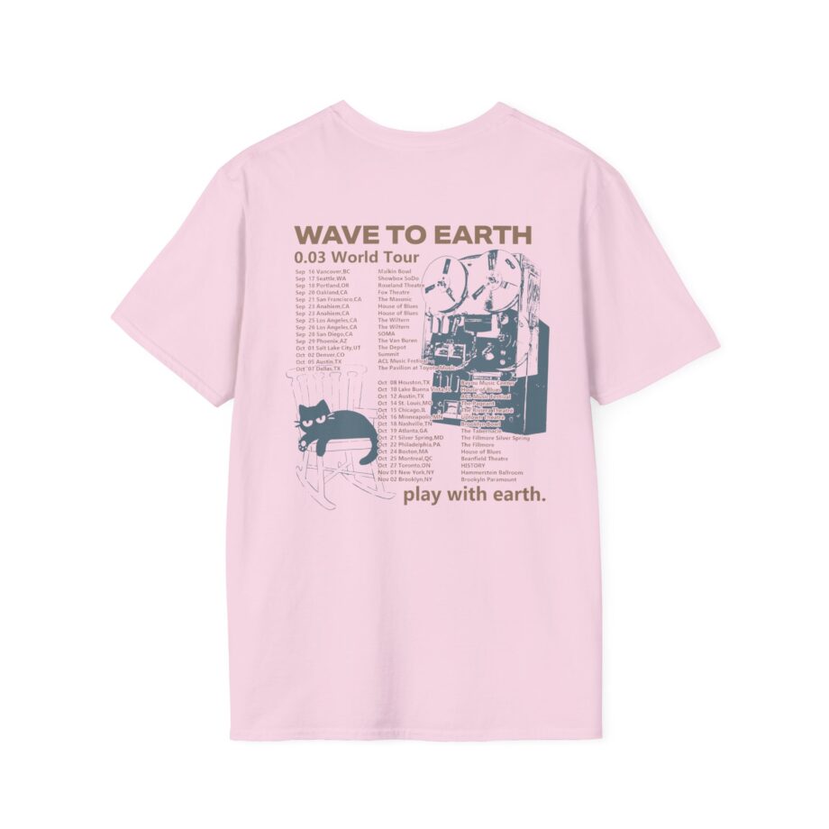 Wave to Earth 0.03 Na Tour Unisex Softstyle T-Shirt