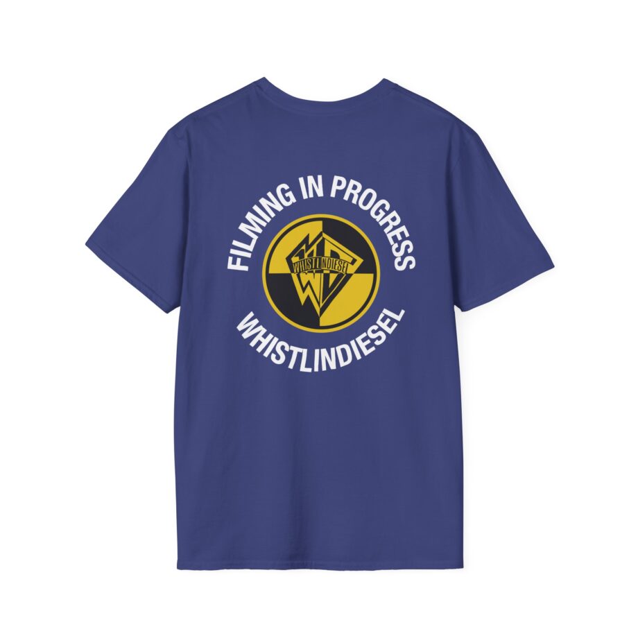 Whistlindiesel Filming in Progress Unisex Softstyle T-shirt