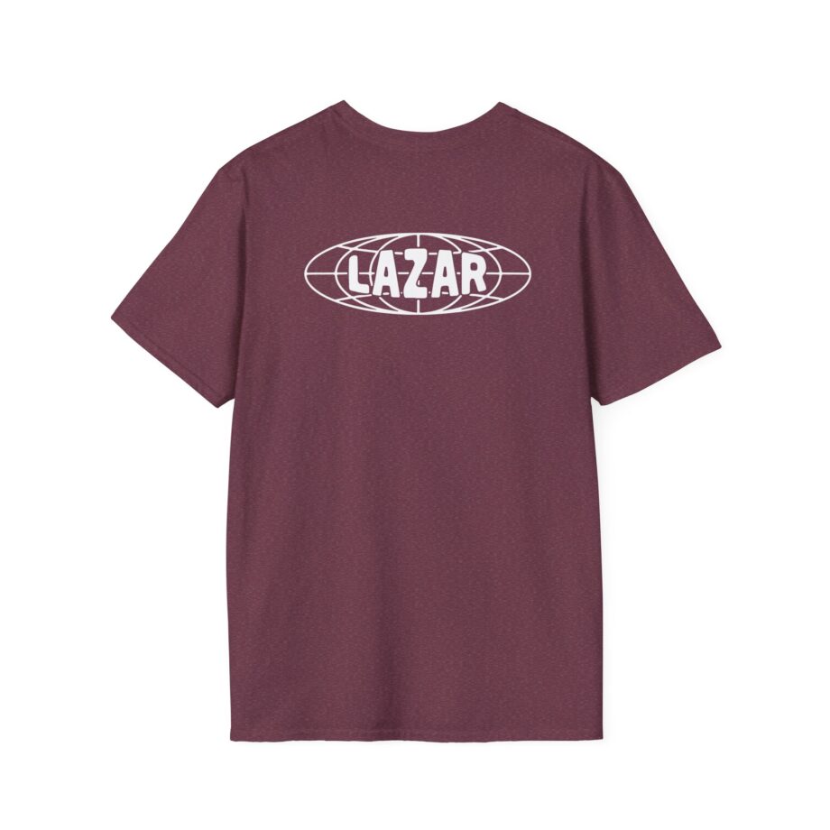Lazarbeam Globe Indigo Unisex Softstyle T-Shirt