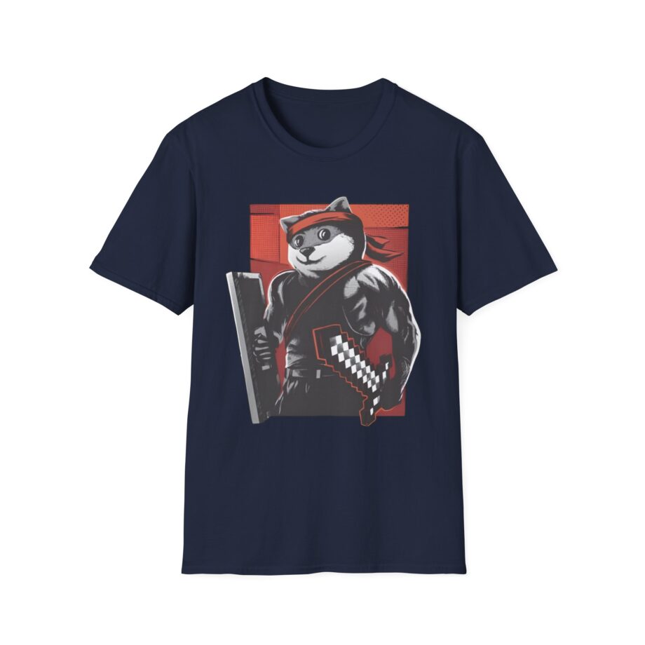 Gejmr Rambo Doge Unisex Softstyle T-shirt
