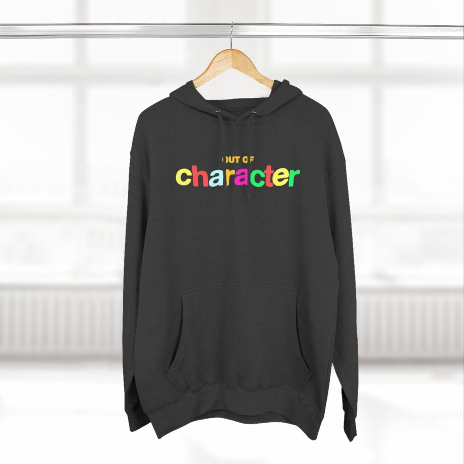 Slushy Noobz  Out Of Character Three-panel Fleece Hoodie