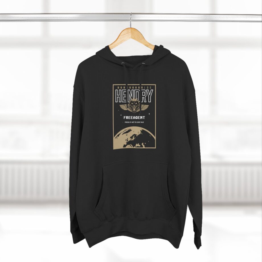 Joe Hendry Three-Panel Fleece Hoodie