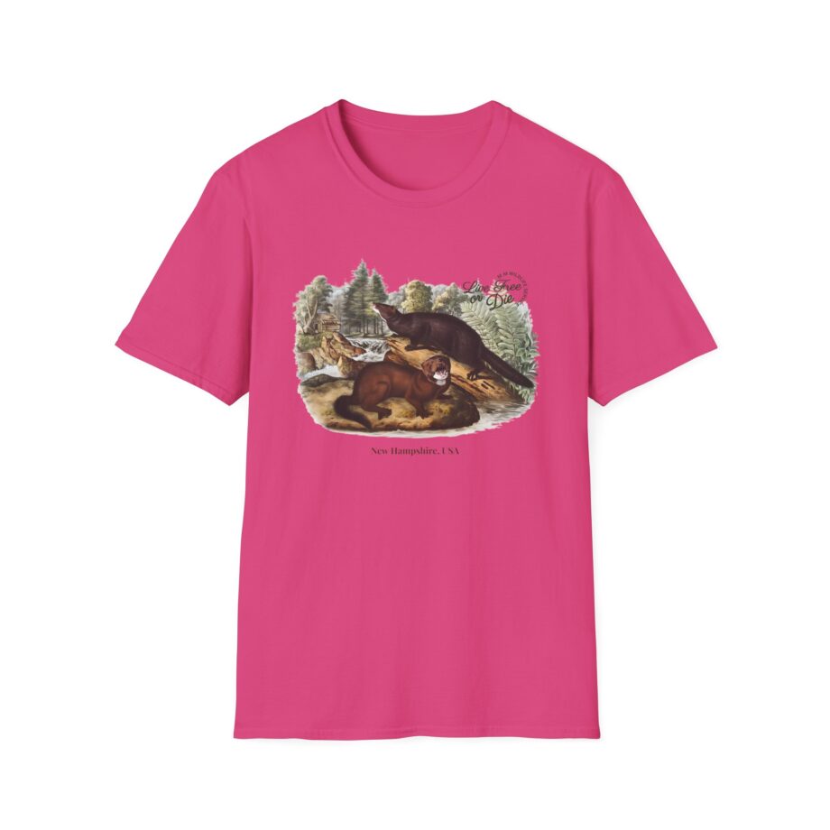 Live Free or Die in Mogul Hampshire Unisex Softstyle T-shirt
