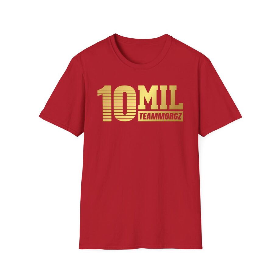 Morgz 10 Million Squad Unisex Softstyle T-Shirt