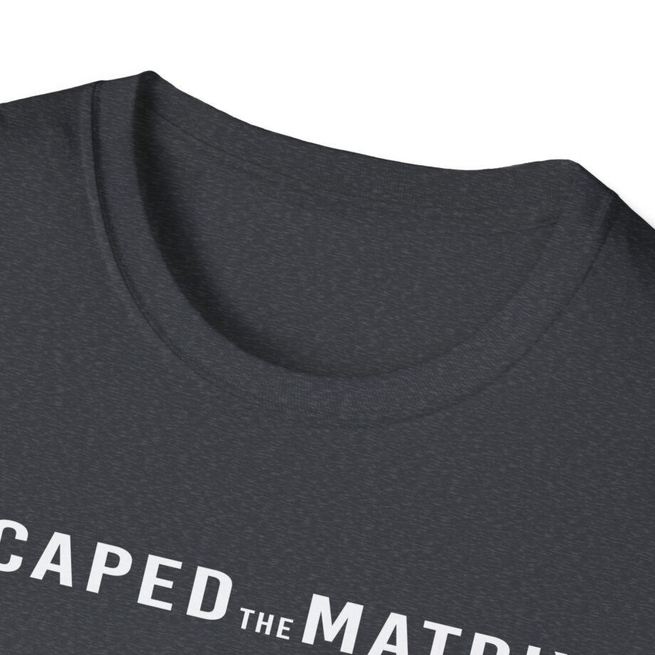 Andrew Tate Escaped the Matrix Unisex Softstyle T-shirt