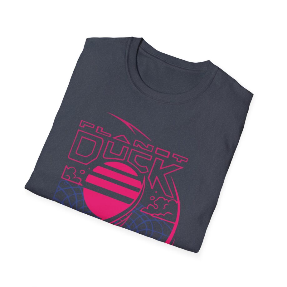 Quackity Plandy Dusk Neon Time Travel Unisex Softstyle T-shirt