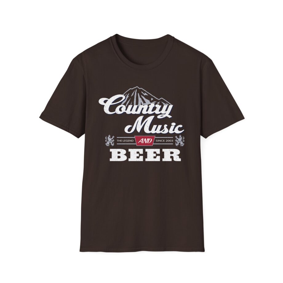 Sadie Crowell Country Music & Beer Unisex Softstyle T-shirt