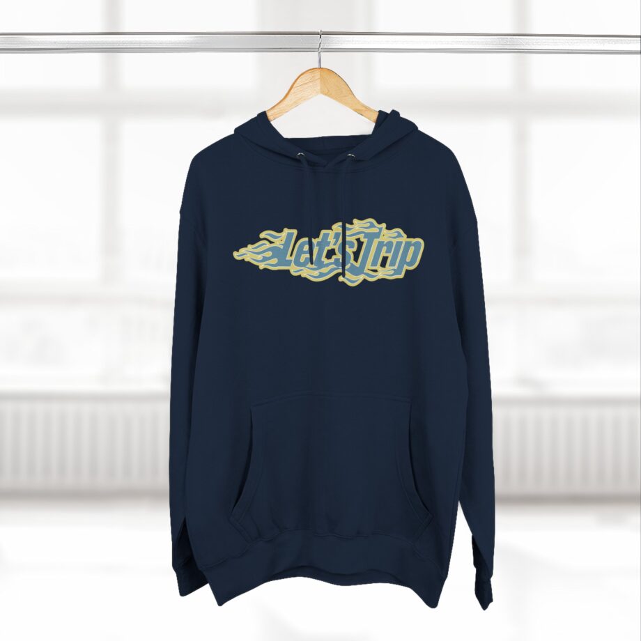 Sturniolo Let's Trip Flames Three-panel Fleece Hoodie