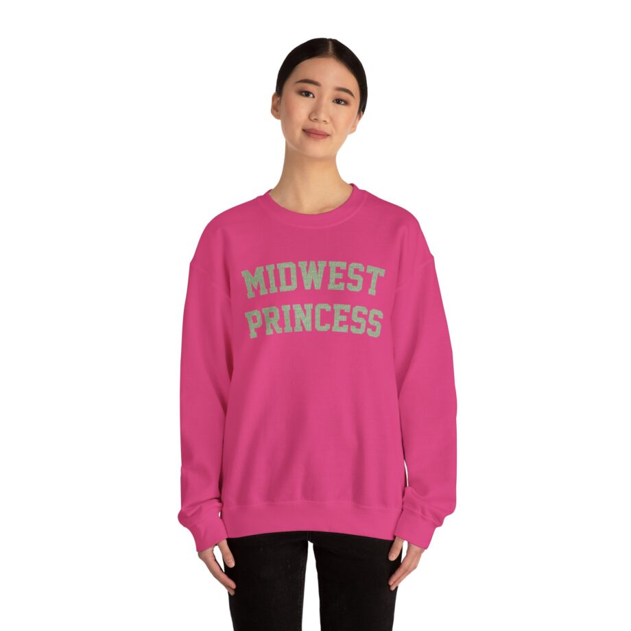 Chappell Roan Chappell Roan  Midwest Princess Collegiate Unisex Heavy Blend Crewneck Sweatshirt