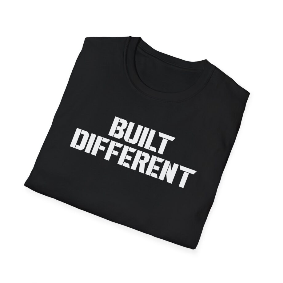 Built Different Andrew Tate Unisex Softstyle T-Shirt