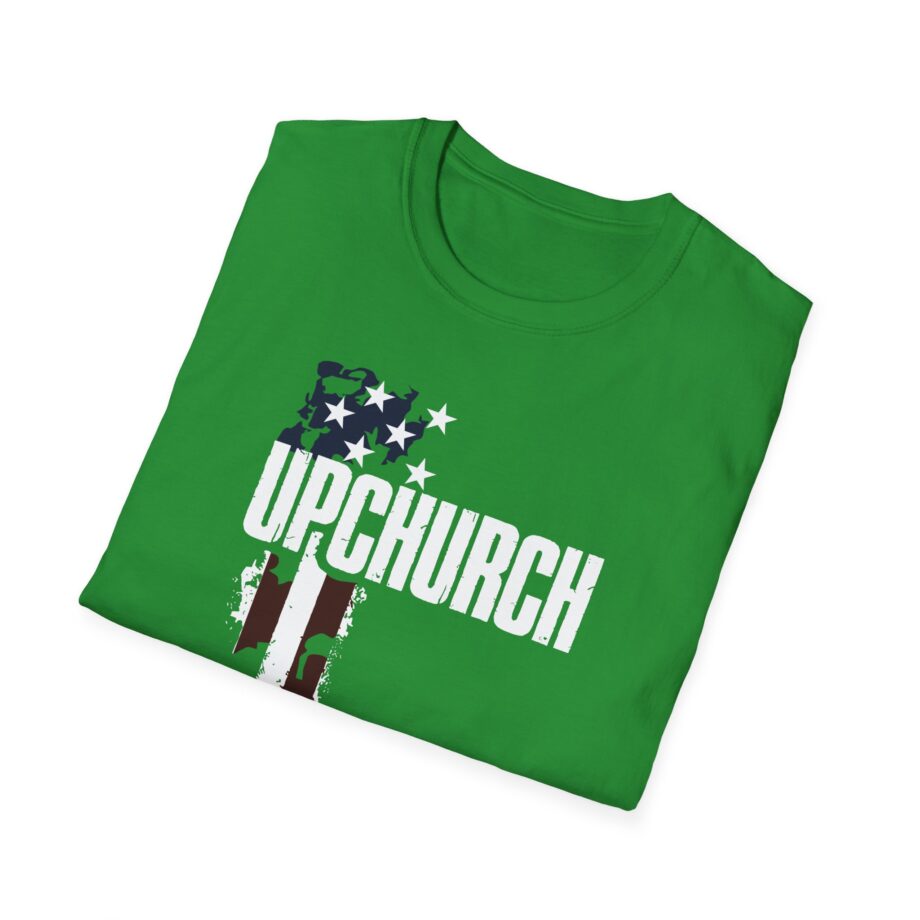 Upchurch Family American Flag Graphic Unisex Softstyle T-Shirt