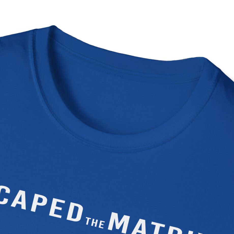 Andrew Tate Escaped the Matrix Unisex Softstyle T-shirt