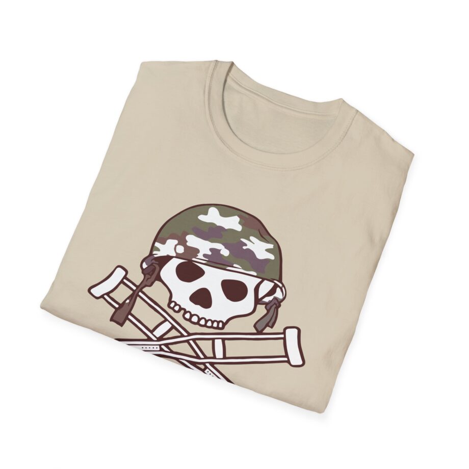 Jackass Camouflage Helmet Unisex Softstyle T-Shirt