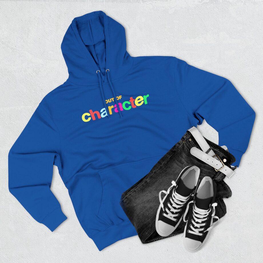 Slushy Noobz  Out Of Character Three-panel Fleece Hoodie