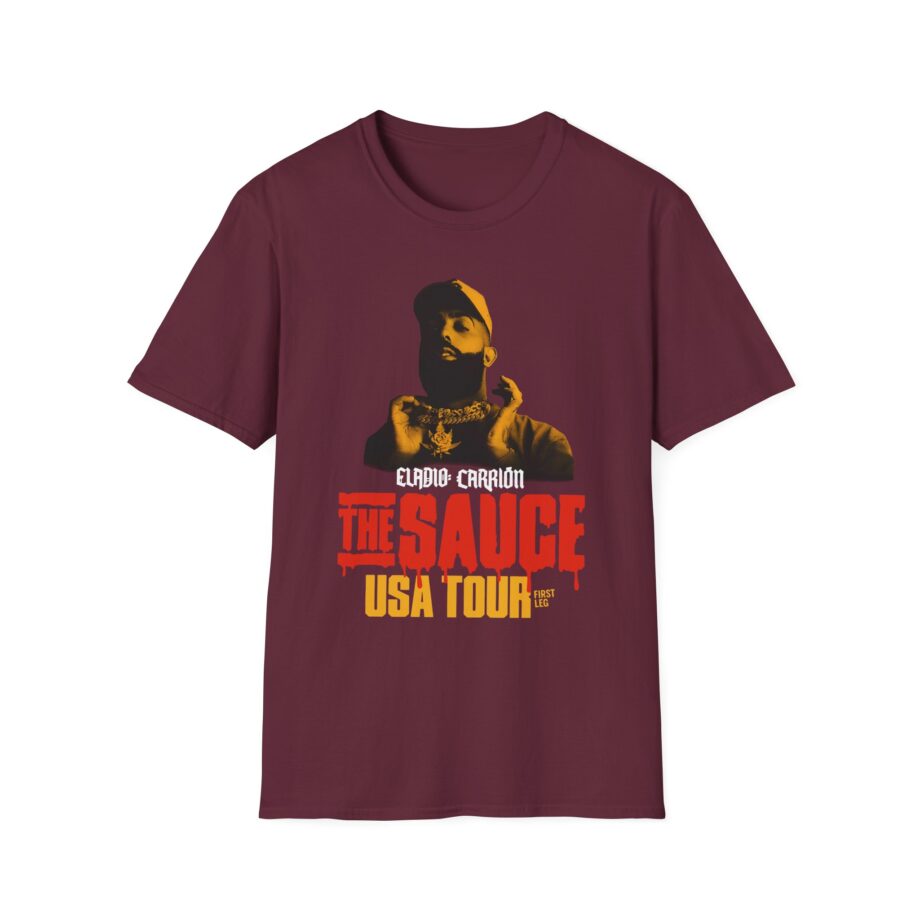 Eladio Carrion Sauce Boyz Usa Tour Unisex Softstyle T-Shirt